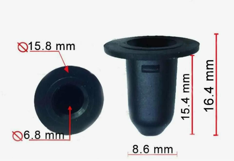 Клипса пластиковая для Audi, Seat, Skoda, Volkswagen ОЕМ: 3C0853586. (внутренняя отделка). Клипса пластиковая для Audi, Seat, Skoda, Volkswagen ОЕМ: 3C0853586. (внутренняя отделка).